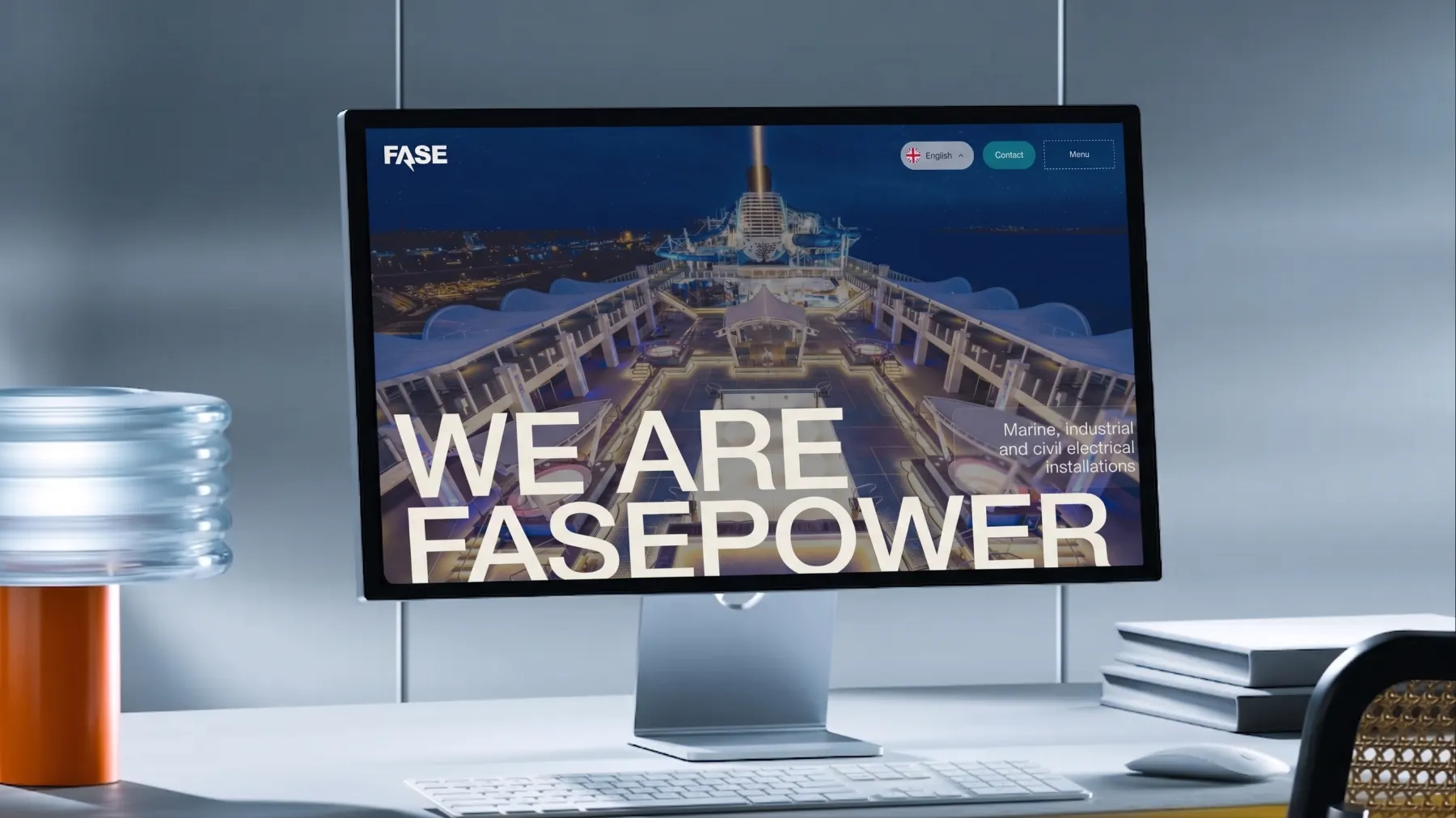 Fasepower — Web corporativa · Industria naval